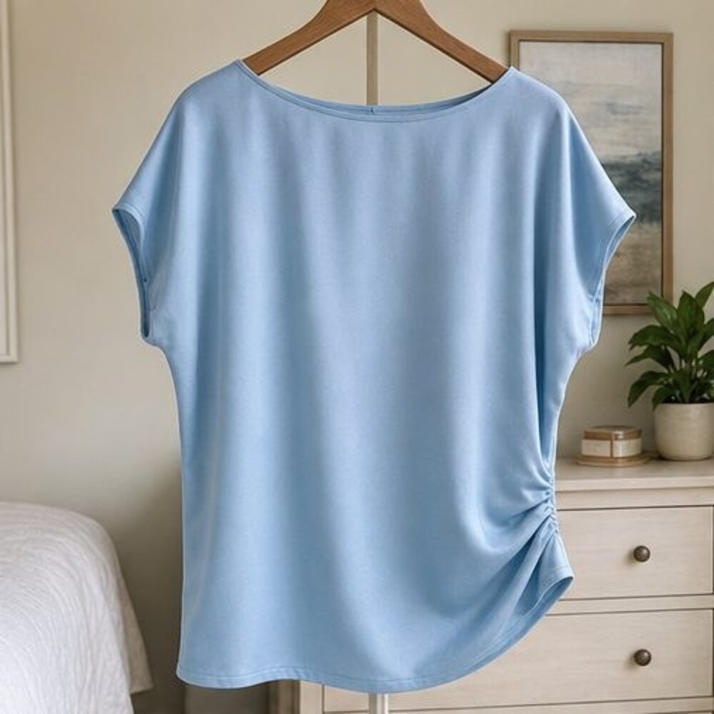 Black Peplum Top